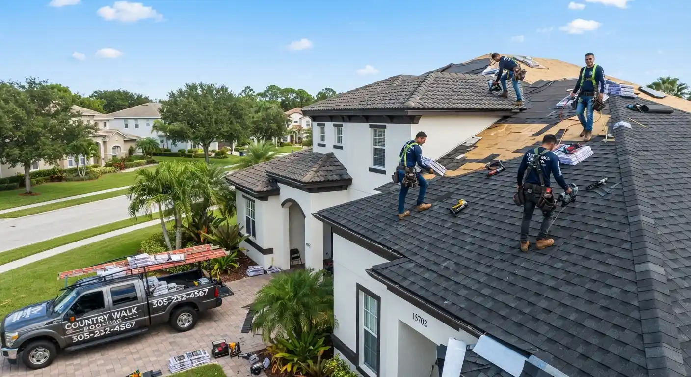 Roofing Contractor in Country Walk